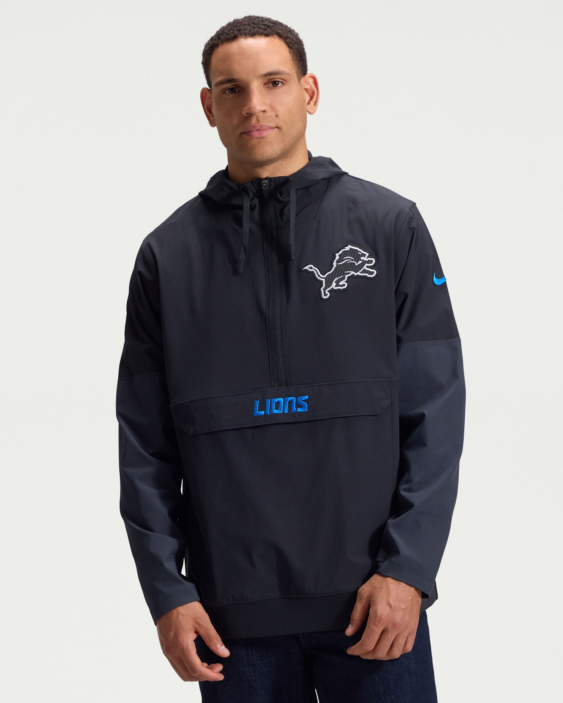 Detroit Lions Rivalries Collection Sideline Anorak Men's Nike NFL